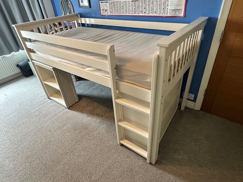 Kids cabin bed white - cabin,
