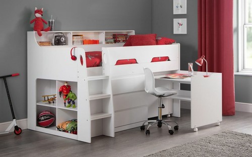 Pure white 3ft single cabin - white,