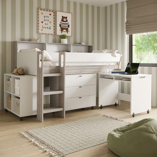White and oak mid - oak, sleeper