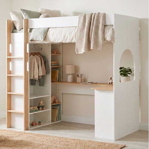 Norah high sleeper - norah, bed