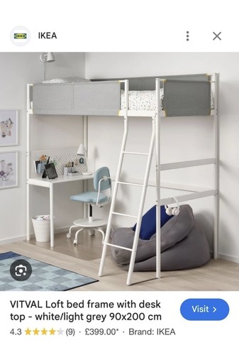 Ikea smastad white - smastad, bed