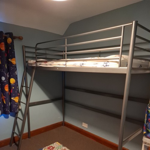 Ikea svarta loft bed - ikea, /
