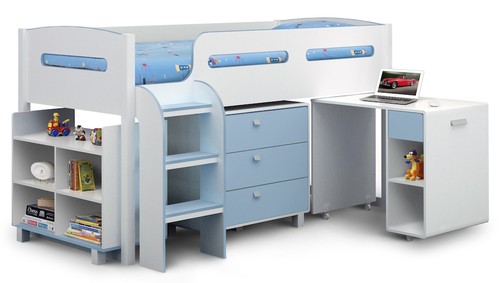 Blue pink child cabin bed - or,