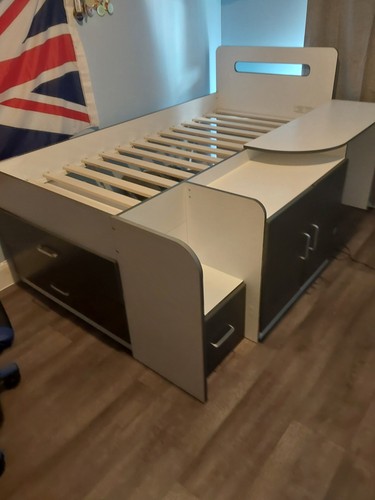 Cookie cabin bed with desk - cookie,
