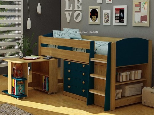 Mayfair blue oak midsleeper - mayfair,